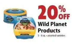 Festival Foods Wild Planet Products offer