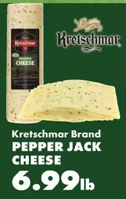 Sullivan's Foods Kretschmar brand pepper jack cheese offer