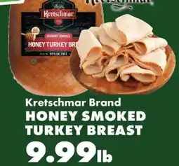 Sullivan's Foods Kretschmar Brand Honey Smoked Turkey Breast offer