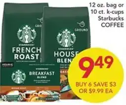 Pete's Fresh Market Starbucks coffee offer