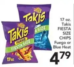 Pete's Fresh Market Takis Fiesta Size Chips offer