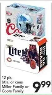 Pete's Fresh Market Miller Family or Coors Family Lite offer