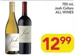 Pete's Fresh Market Josh Cellars All Wines offer