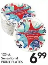 Pete's Fresh Market Sensational print plates offer