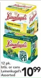 Pete's Fresh Market Leinenkugel's assorted offer