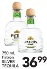Pete's Fresh Market Patron silver tequila offer