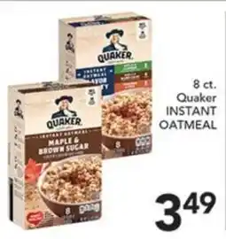 Pete's Fresh Market Quaker instant oatmeal offer