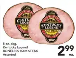 Pete's Fresh Market Kentucky Legend boneless ham steak offer
