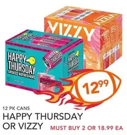 Pete's Fresh Market Happy Thursday or Vizzy offer