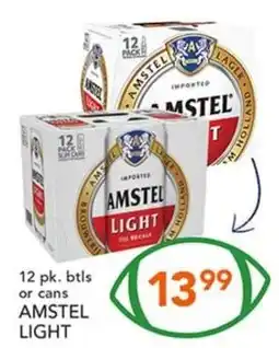 Pete's Fresh Market Amstel Light offer