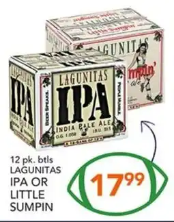 Pete's Fresh Market Lagunitas ipa or little sumpin offer