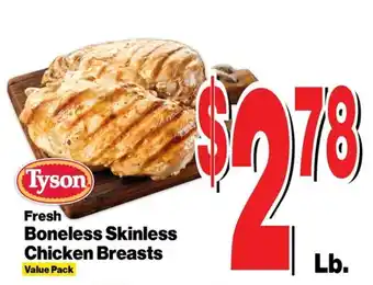 Tyson Fresh Boneless Skinless Chicken Breasts