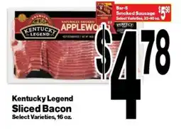 Super Saver Kentucky Legend Sliced Bacon offer