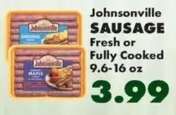 Sullivan's Foods Johnsonville sausage offer