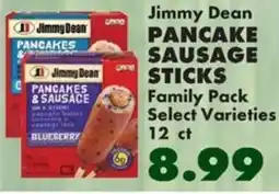 Sullivan's Foods Jimmy Dean pancake sausage sticks offer