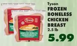 Sullivan's Foods Tyson boneless skinless chicken breasts offer