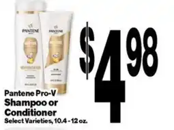 Super Saver Pantene Pro-V Shampoo or Conditioner offer