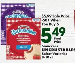 Sullivan's Foods Smuckers Uncrustables offer
