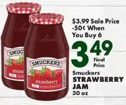 Sullivan's Foods Smuckers strawberry jam offer