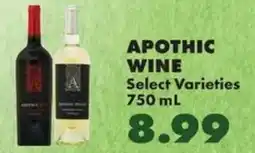 Sullivan's Foods Apothic Wine offer