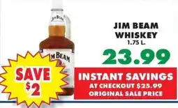 Sullivan's Foods Jim Beam Whiskey offer