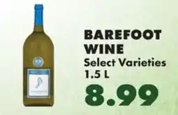 Sullivan's Foods Barefoot wine offer