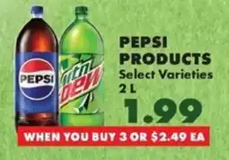 Sullivan's Foods Pepsi Products offer