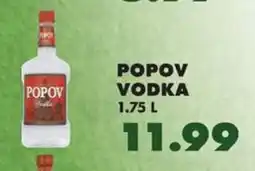 Sullivan's Foods Popov Vodka offer