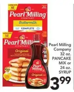 Pete's Fresh Market Pearl Milling Company pancake mix or syrup offer