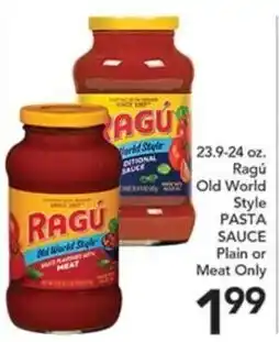 Pete's Fresh Market Ragu Old World Style Pasta Sauce offer