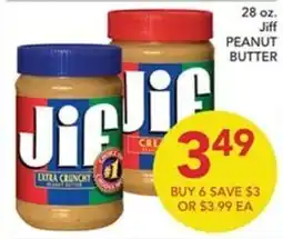 Pete's Fresh Market Jif peanut butter offer