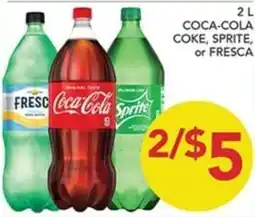 Pete's Fresh Market Coca-Cola, Sprite, or Fresca offer