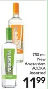 Pete's Fresh Market New Amsterdam Vodka Assorted offer