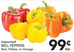 Pete's Fresh Market Imported bell peppers offer