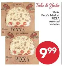 Pete's Fresh Market Pete's Market Pizza offer