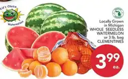 Pete's Fresh Market Kid's Choice Watermelons offer