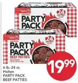 Pete's Fresh Market Holten party pack beef patties offer