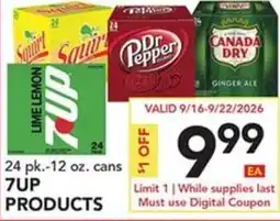 Pete's Fresh Market 7up products offer