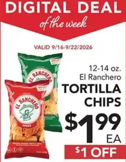 Pete's Fresh Market El Ranchero tortilla chips offer