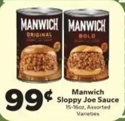 Save a Lot Manwich sloppy joe sauce offer