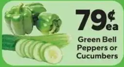Save a Lot Green Bell Peppers or Cucumbers offer