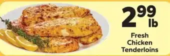 Save a Lot Fresh Chicken Tenderloins offer