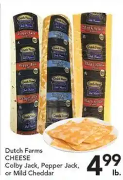 Pete's Fresh Market Dutch Farms Cheese offer