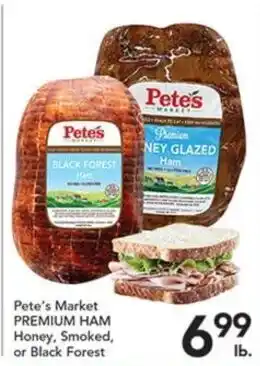 Pete's Fresh Market Pete's Market premium ham offer