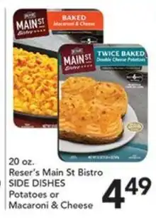 Pete's Fresh Market Reser's Main St Bistro Side Dishes offer