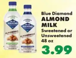 Sullivan's Foods Blue Diamond almond milk offer
