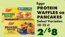 Sullivan's Foods Eggo protein waffles or pancakes offer