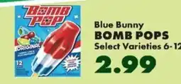 Sullivan's Foods Blue Bunny Bomb Pops offer