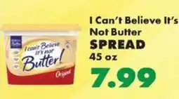Sullivan's Foods I Can't Believe It's Not Butter Spread offer