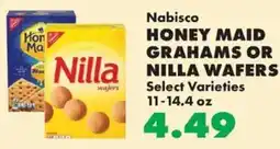 Sullivan's Foods Nabisco honey maid graham or nila wafers offer